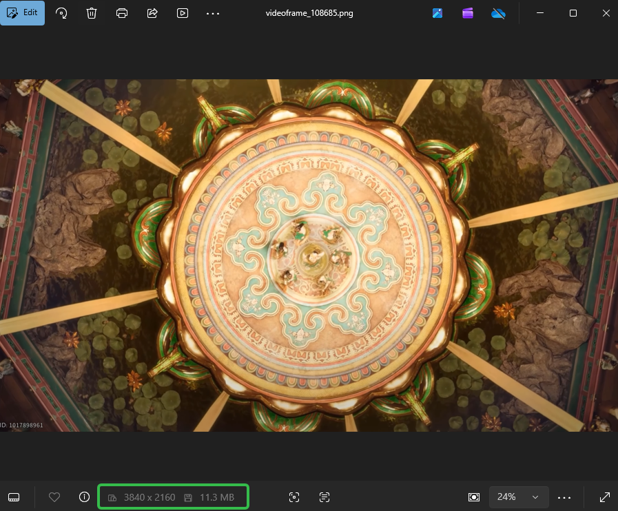 Tomar captura de pantalla de video de alta definición