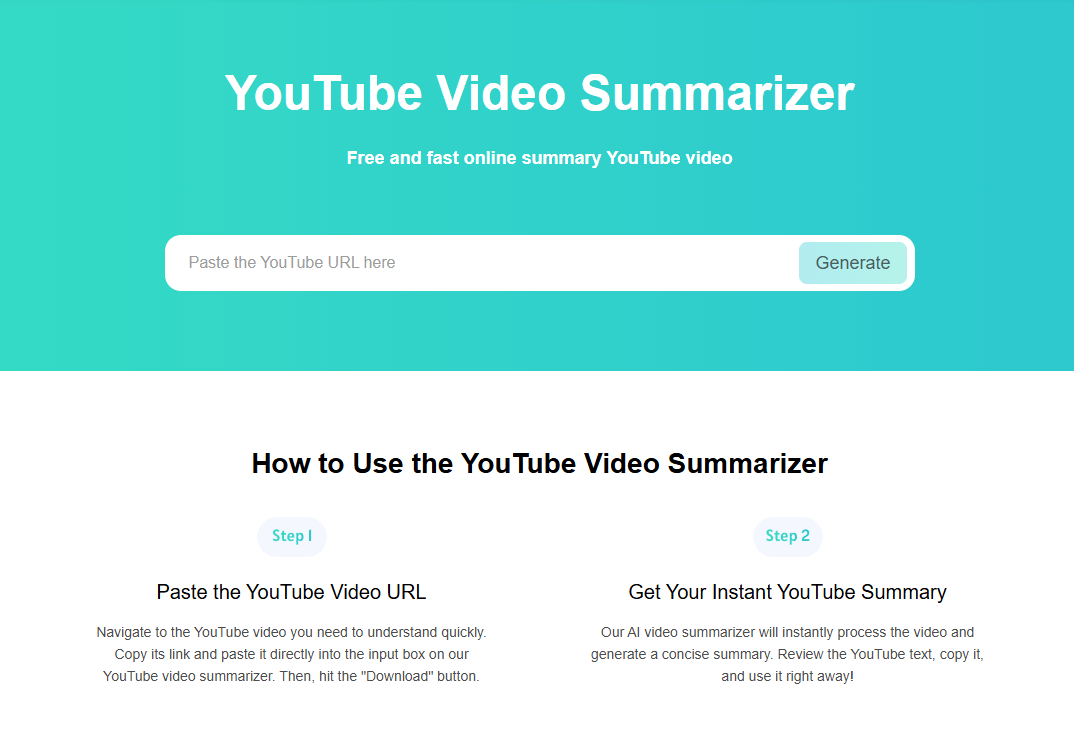 Resumen de videos de YouTube de YTB