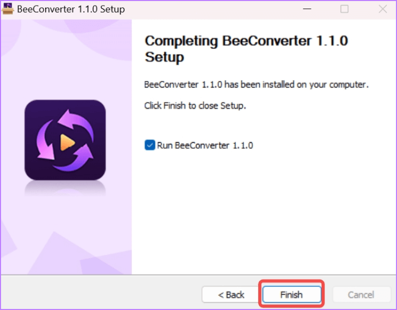 Installer le logiciel de conversion vidéo