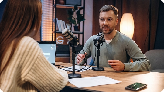 Entrevista a un reportero