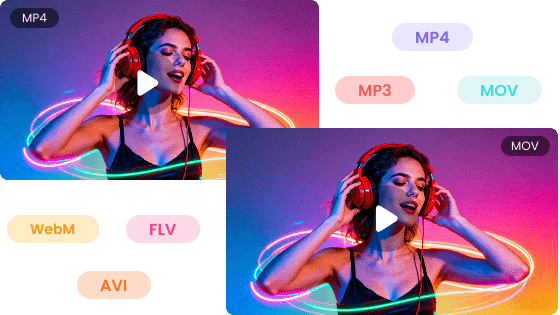 Convert Between 300+ Video/Audio Formats