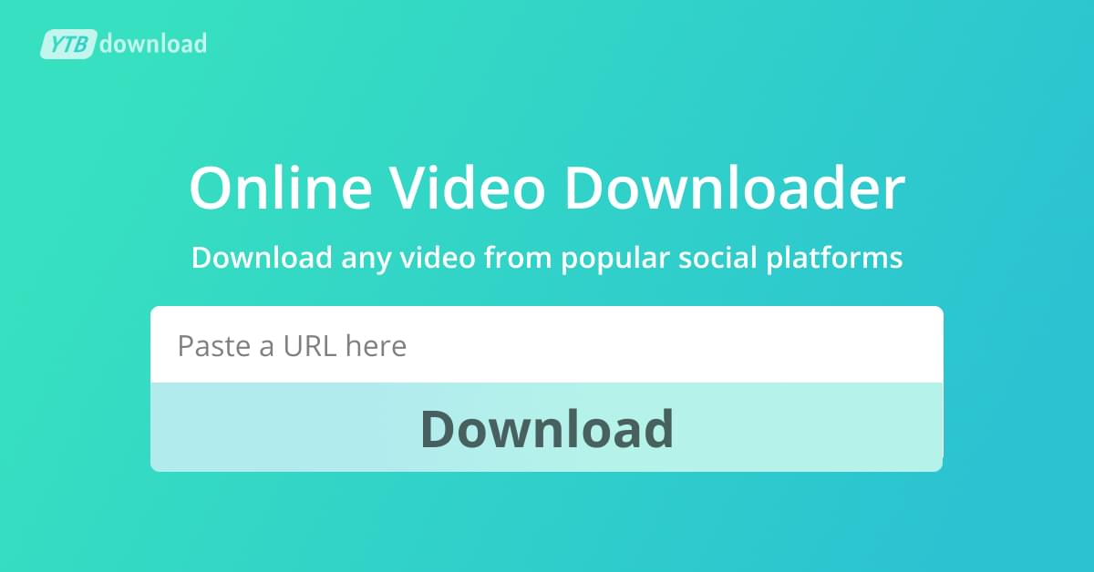 All in One Online Video Downloader Free for All