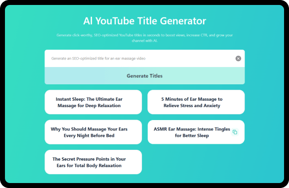 02 Generate and copy the title